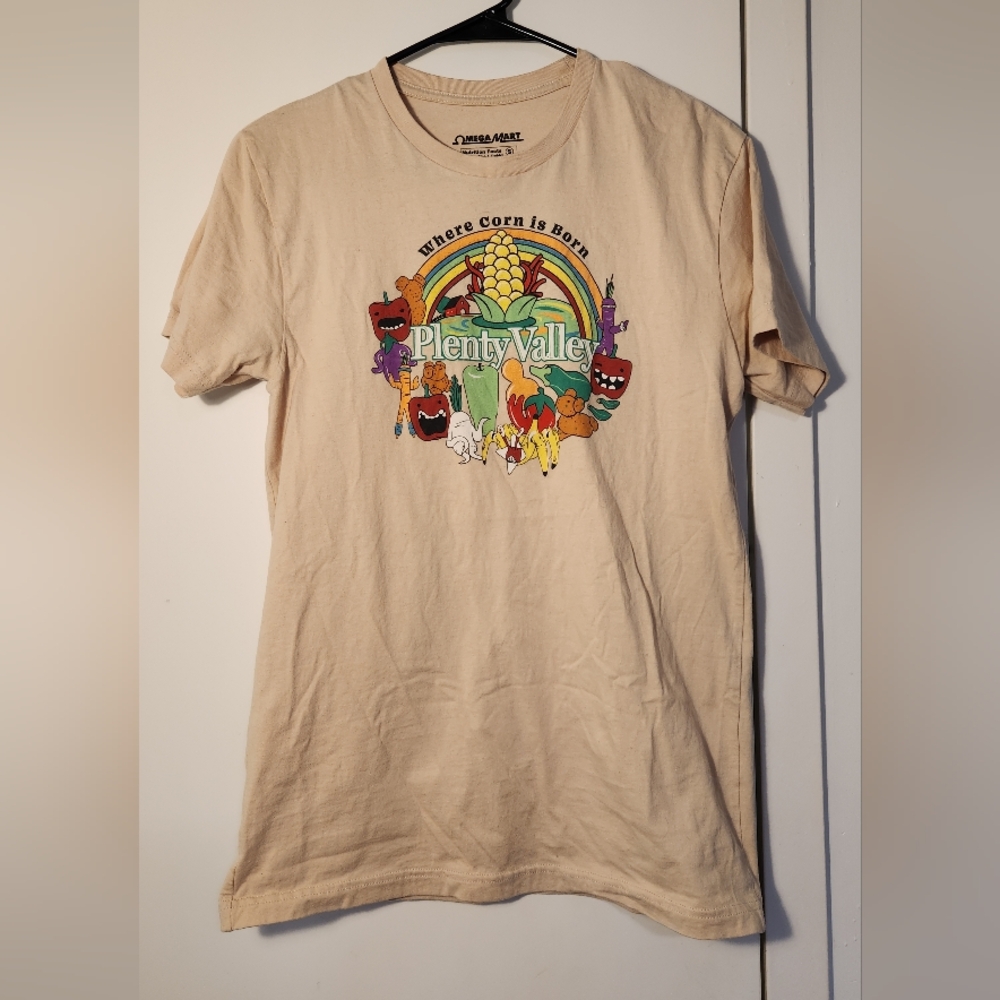 Meow Wolf Omega Mart Plenty Valley T-Shirt, Size Small